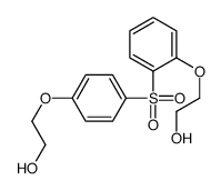 2-[4-[2-(2-hydroxyethoxy)phenyl]sulfonylphenoxy]ethanol Structure