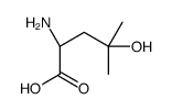 (2S)-2-amino-4-hydroxy-4-methylpentanoic acid Structure