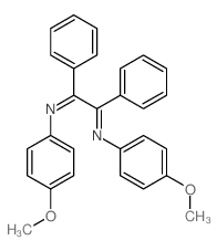 N,N-bis(4-methoxyphenyl)-1,2-diphenyl-ethane-1,2-diimine picture