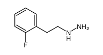 [2-(2-FLUORO-PHENYL)-ETHYL]-HYDRAZINE Structure