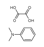 N,N-dimethyl-aniline, hydrogenoxalate结构式