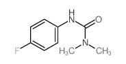 Urea, 1,1-dimethyl-3-(p-fluorophenyl)- structure