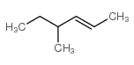 4-Methyl-2-hexene (cis- and trans- mixture) Structure