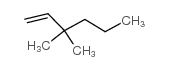 3,3-DIMETHYL-1-HEXENE Structure