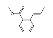 methyl 2-(prop-1-enyl)benzoate结构式