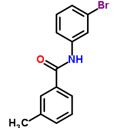N-(3-Bromophenyl)-3-methylbenzamide结构式