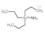 Arsonium,aminotripropyl-, chloride (1:1)结构式
