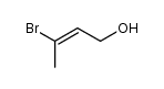 (2E)-3-bromo-but-2-ene-1-ol结构式