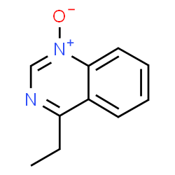 4-Ethylquinazoline 1-oxide structure