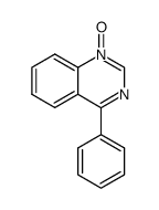 4-Phenylquinazoline 1-oxide结构式