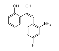 N-(2-amino-4-fluorophenyl)-2-hydroxybenzamide结构式