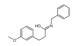 N-benzyl-3-(3-methoxyphenyl)propanamide结构式