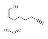 formic acid,oct-1-en-7-yn-1-ol结构式