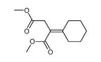 dimethyl 2-cyclohexylidenesuccinate Structure