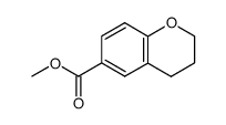 chroman-6-carboxylic acid methyl ester Structure