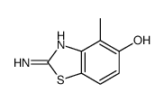 2-amino-4-methyl-1,3-benzothiazol-5-ol Structure