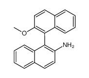 (+/-)-2-amino-2'-methoxy-1,1'-binaphthyl Structure