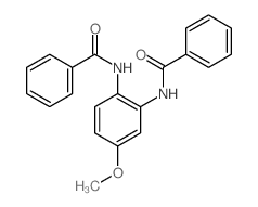 Benzamide,N,N'-(4-methoxy-1,2-phenylene)bis- (9CI)结构式