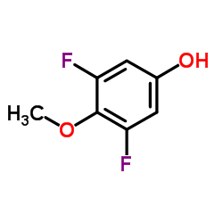 3,5-Difluoro-4-methoxyphenol structure