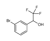 1-(3-溴苯基)-2,2,2-三氟乙烷-1-醇结构式