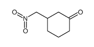 3-(nitromethyl)cyclohexan-1-one结构式