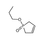 1-Propoxy-4,5-dihydro-1H-phosphole 1-oxide结构式