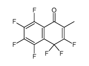 3,4,4,5,6,7,8-heptafluoro-2-methylnaphthalen-1(4H)-one结构式
