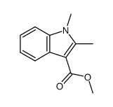 methyl 1,2-dimethyl-1H-indole-3-carboxylate Structure