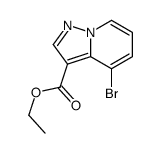 Ethyl 4-bromopyrazolo[1,5-a]pyridine-3-carboxylate图片