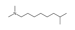 N,N-dimethylisononylamine结构式