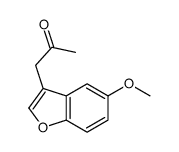 1-(5-methoxy-1-benzofuran-3-yl)propan-2-one Structure
