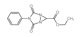 ethyl 2,4-dioxo-3-phenyl-1,3,5-triazabicyclo[3.1.0]hexane-6-carboxylate Structure