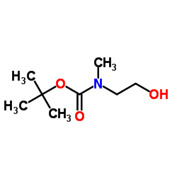 N-Boc-N-methylethanolamine structure