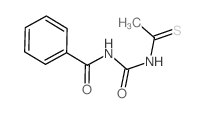 Benzamide, N-[[(1-thioxoethyl)amino]carbonyl]-结构式