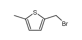 2-(bromomethyl)-5-methylthiophene结构式