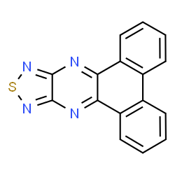 Dibenzo[f,h][1,2,5]thiadiazolo[3,4-b]quinoxaline结构式