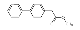 2-([1,1'-联苯]-4-基)乙酸甲酯结构式