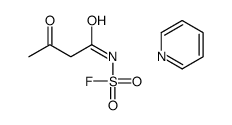 N-(3-oxobutanoyl)sulfamoyl fluoride,pyridine Structure