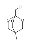 1-Chloromethyl-4-methyl-2,6,7-trioxabicyclo[2.2.2]octane Structure