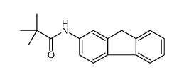 2,2-Dimethyl-N-(9H-fluoren-2-yl)propionamide structure
