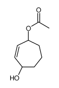 2-Cycloheptene-1,4-diol,monoacetate(9CI)结构式
