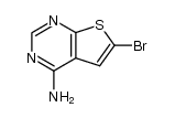 6-溴苯并[2,3-d]嘧啶-4-胺结构式