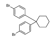 1-bromo-4-[1-(4-bromophenyl)cyclohexyl]benzene Structure