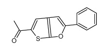 1-(2-phenylthieno[2,3-b]furan-5-yl)ethanone结构式