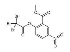 methyl 5-nitro-2-(2,2,2-tribromoacetyl)oxybenzoate Structure