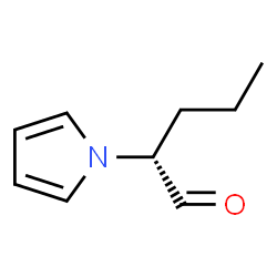 1H-Pyrrole-1-acetaldehyde,alpha-propyl-,(alphaR)-(9CI) Structure