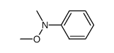 N-methyl-N-methoxyaniline Structure
