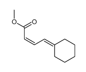 methyl 4-cyclohexylidenebut-2-enoate结构式
