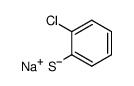 NaSC6H4-2-Cl Structure