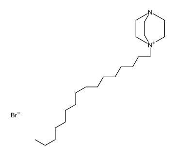 4-hexadecyl-1-aza-4-azoniabicyclo[2.2.2]octane,bromide Structure